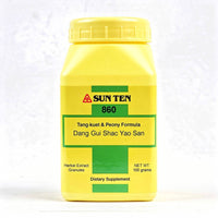Sun Ten - Tang-KUEI & Peony Formula Dang GUI Shao Yao San 860 Concentrated Granules 100g