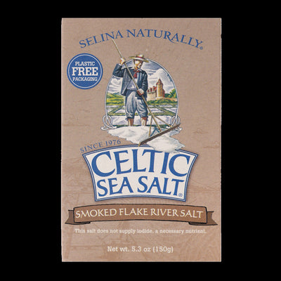 Celtic Sea Salt Smoked Flake River Salt 5.3 Oz
