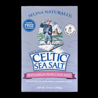 Celtic Sea Salt Pink Potassium Cave Salt 10.6 Oz Light In Sodium