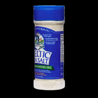 Celtic Sea Salt Fine Ground - 8 oz Shaker bottle