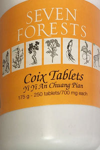 Coix Tablets bottle
