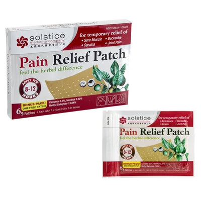 SOLSTICE MEDICINE COMPANY Solstice Pain Relief Patch, 0.02 Pound