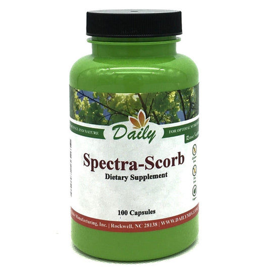 Daily Manufacturing Spectra-Scorb (Vitamin C from Mineral Ascorbates, Bioflavonoid Complex, Quercetin)