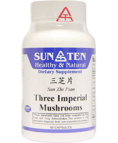 Sun Ten Three Imperial Mushrooms TRP Capsules