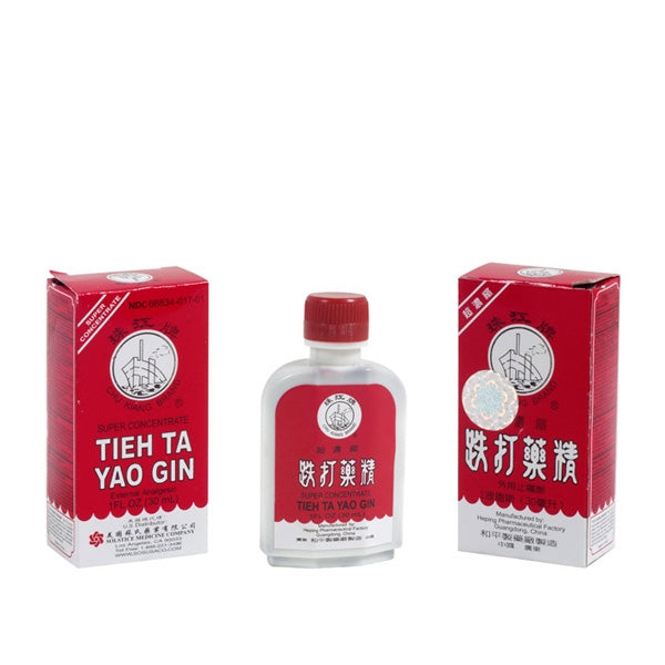 Tieh Ta Yao Gin - Super Concentrate External Analgesic (1 Fl. Oz. - 30 Ml.) (Genuine Solstice Product) - 1 Bottle bottle