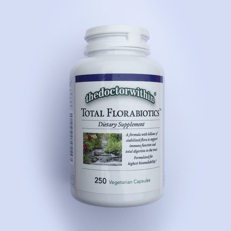 The Doctor Within - Total Florabiotics - Billions of Stabilized Flora - 250 Capsules