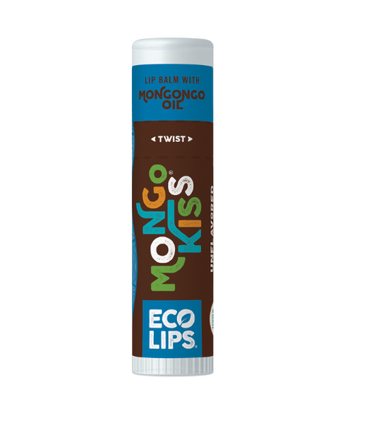 ECO LIPS Organic Mongo Kiss Unflavored Lip Balm, 0.25 OZ