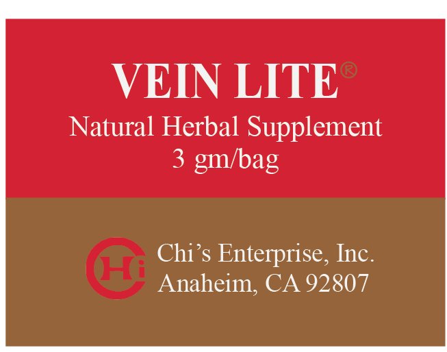 Chi's Enterprise - Vein Lite, 30 Tea Bags/Box bottle
