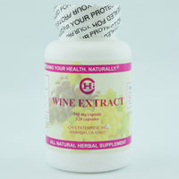 Chi's Enterprise Wine Extract 120 caps bottle