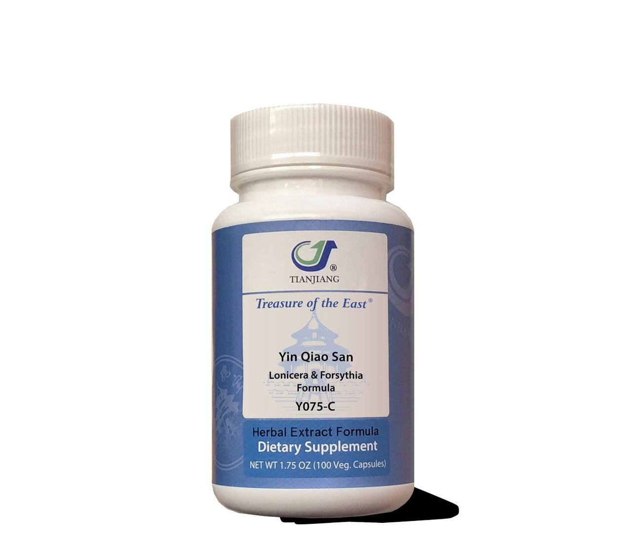 Treasure of the East, Lonicera & Forsythia Formula - Yin Qiao San (5:1 Concentrated Herbal Extract Granules, 100 Capsules)