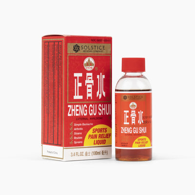SOLSTICE MEDICINE COMPANY - Zheng Gu Shui External Analgesic Lotion, 3.4 Oz (PACK OF TWO)