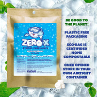 Chomp Zero-X Xylitol-free Breath Peppermint Mints Refill with Container