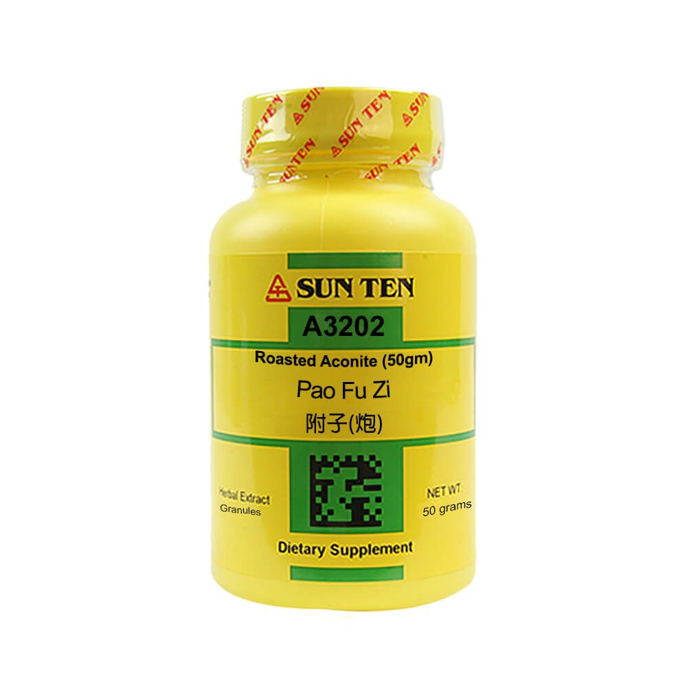 Sun Ten - Roasted Aconite Fu Zi (Pao) Concentrated Granules 50g A3202