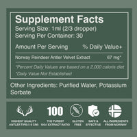 Premium Reindeer Antler Extract