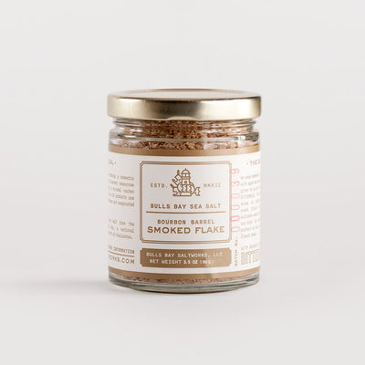 Bulls Bay Saltworks - Bourbon Barrel Smoked Flake Sea Salt (3.5 oz)