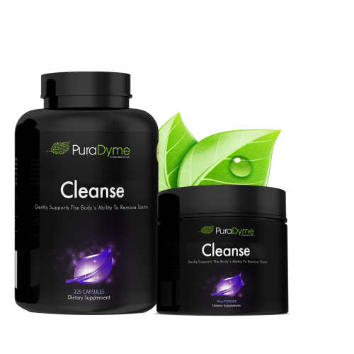 Puradyme Herbal Colon Cleanse and Detox Dietary Supplement - 10 ounce powder. By Lou Corona bottle