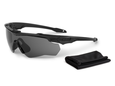 ESS CrossBlade ONE Eyeshield Smoke Gray, Black