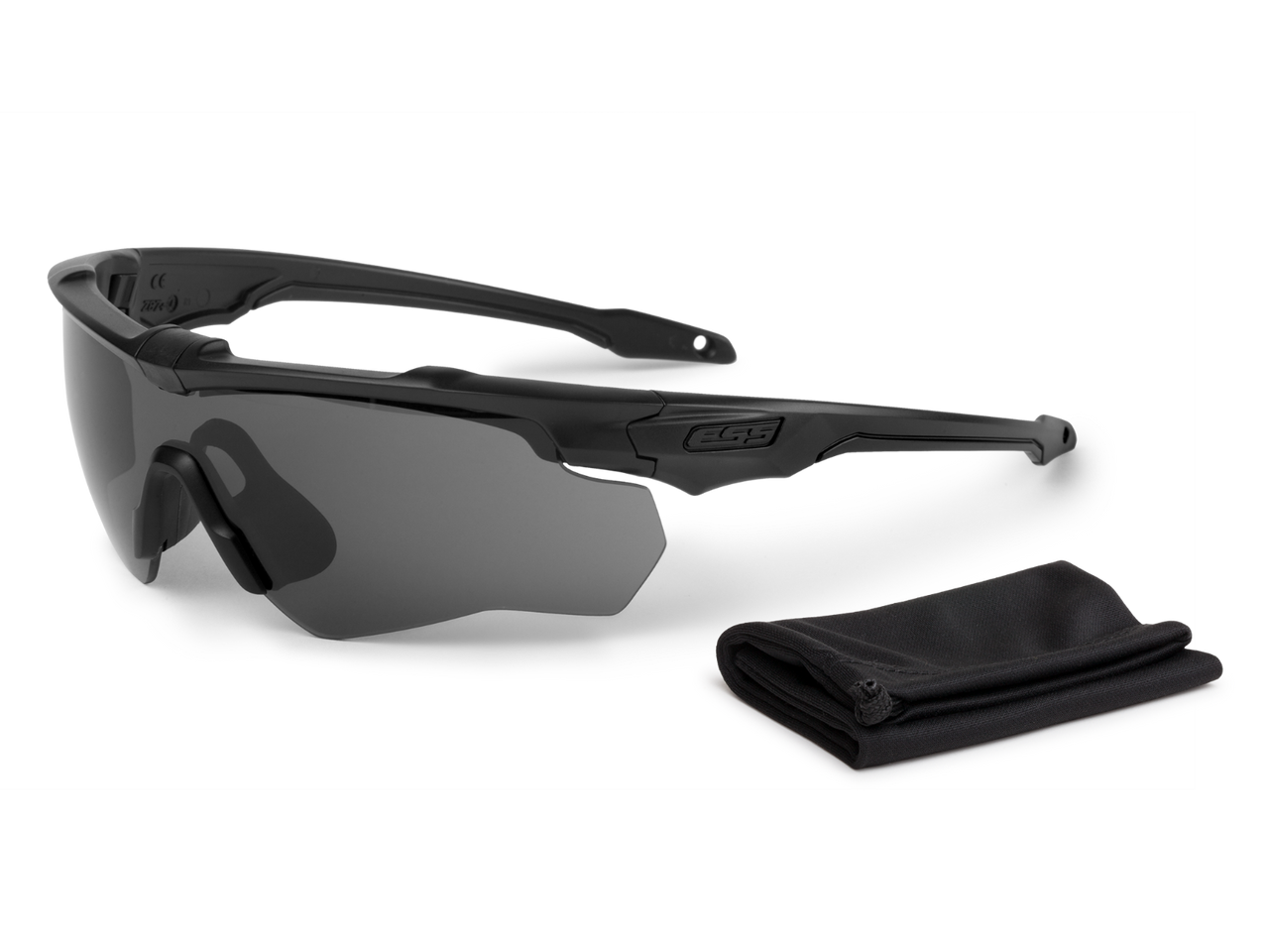 ESS CrossBlade ONE Eyeshield Smoke Gray, Black