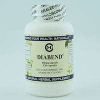 Chi Enterprise Diabend - 120 caps by chi-enterprise bottle