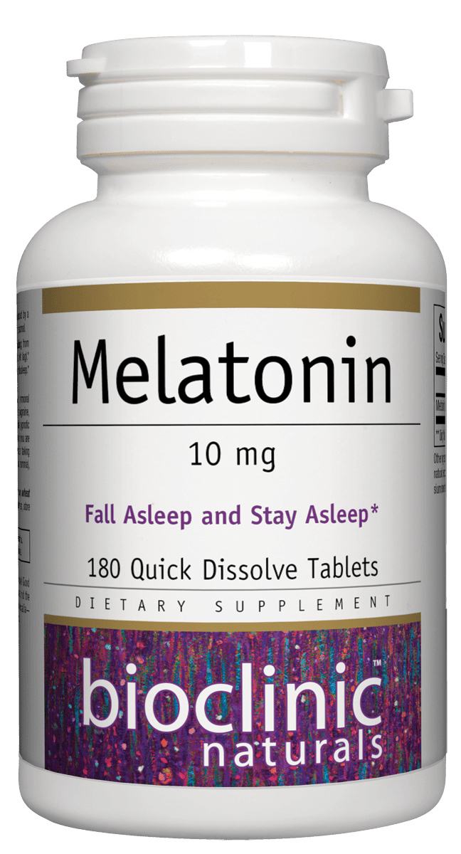 Bioclinic Naturals - Melatonin 10 mg 180 Tablets