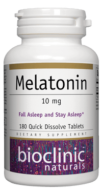 Bioclinic Naturals - Melatonin 10 mg 180 Tablets