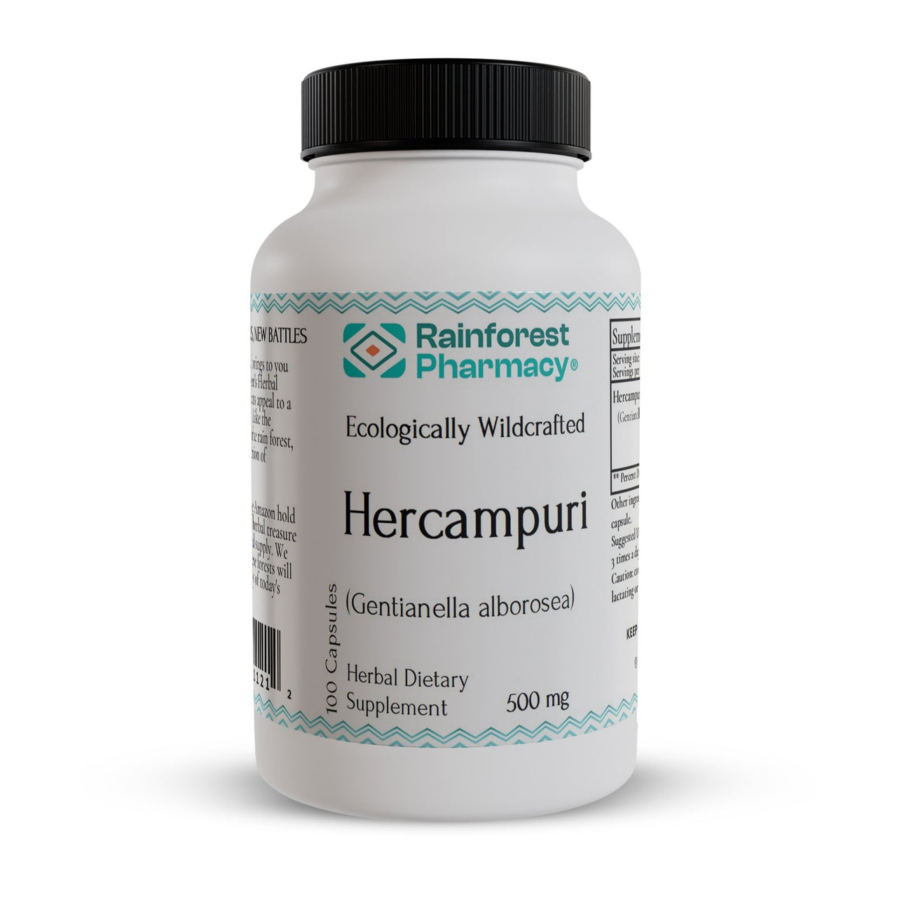 URMIIM Rainforest Pharmacy Hercampuri 100 Capsules 500 Mg