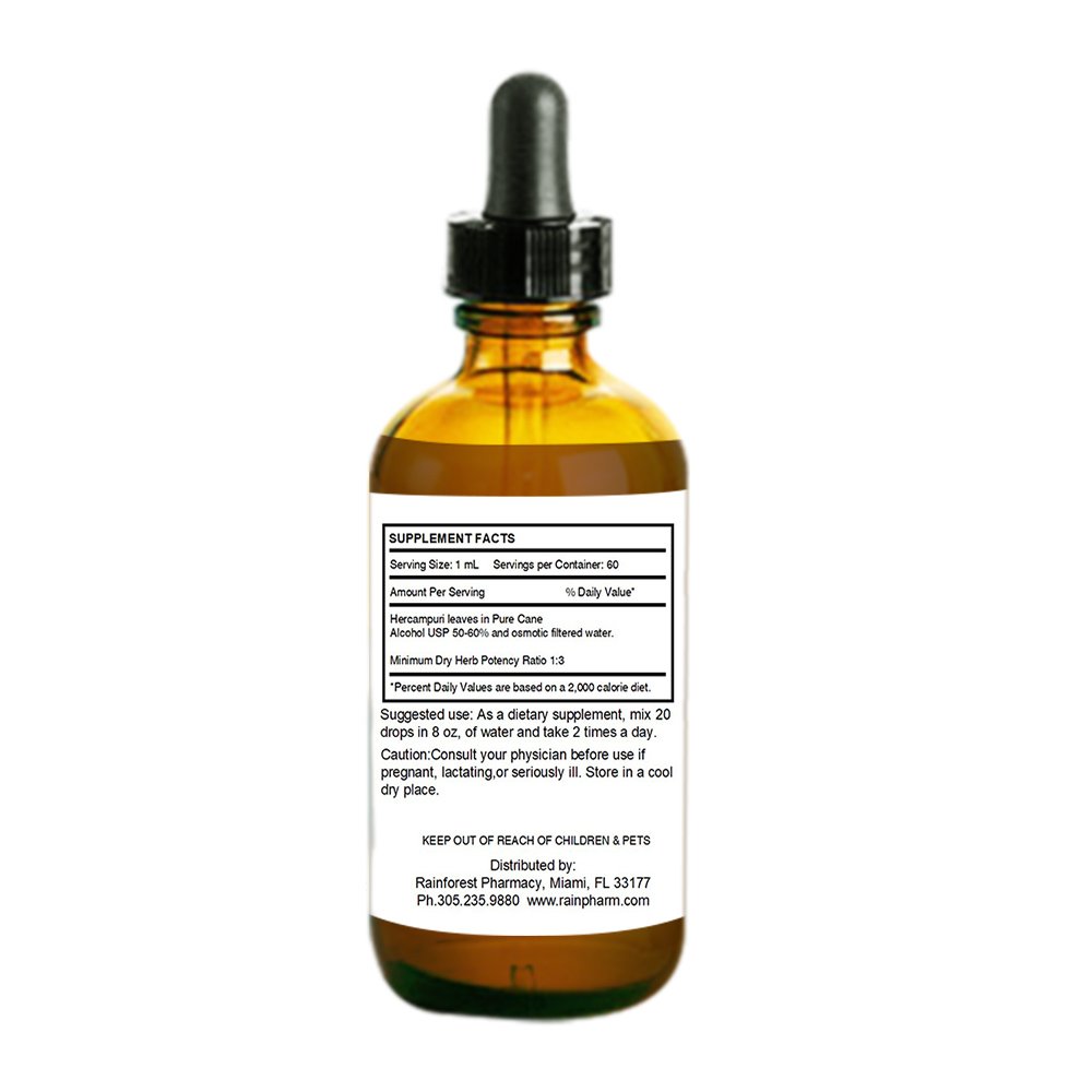 Rainforest Pharmacy - Hercampuri - 2 oz Supplement Facts