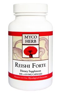 MycoHerb by Kan, Reishi-Forte 200 caps bottle
