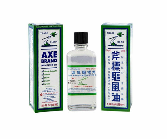 Axe Brand Medicated Oil 1.89 oz / 56 ml - New - USA Version