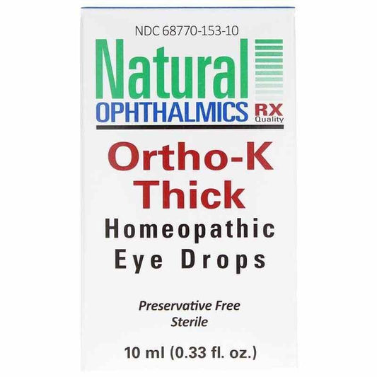 Natural Ophthalmics - Ortho-K Thick - Eye Drops - 0.33 oz - EXP 4/31/2025