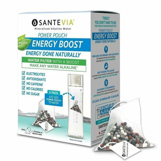 Santevia - Energy Boost / Mineralized Alkaline Water Filter - 24 Pouches