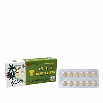Solstice Tienchi Raw Ginseng Tea Instant Tablet - 36 Tablets EXP 07/7/2026