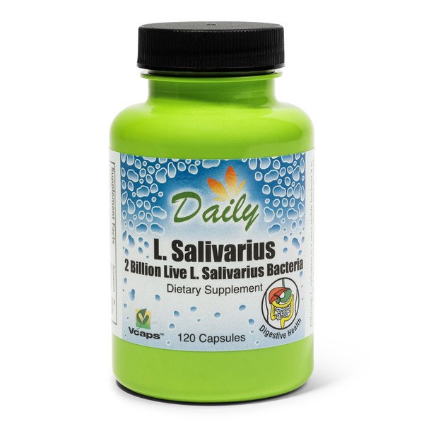 Daily's L-Salivarius (Probiotic, 120 Delayed-Release Capsules) bottle