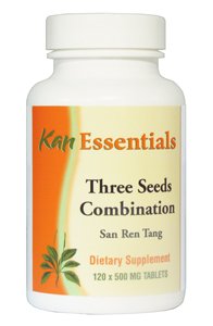 Kan Herbs - Essentials Three Seeds Combination - 120 tabs Exp 10/2025 bottle