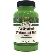 Vitamin B12 Methylcobalamin Methyl cobalamin Dietary supplement for red blood cell formation dna synthesis cardiovascular health homocysteine metabolism cognitive function restful sleep - 100 Capsules bottle