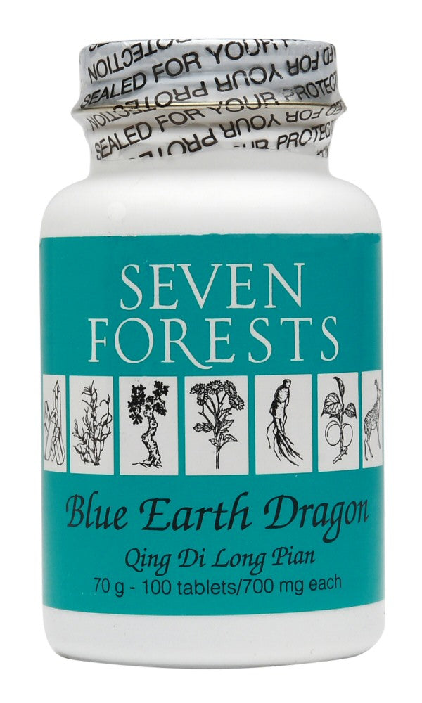Blue Earth Dragon By Seven Forests, 100 Tablets, 700 Mg. Each bottle
