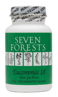 Eucommia 18 100 tablets bottle