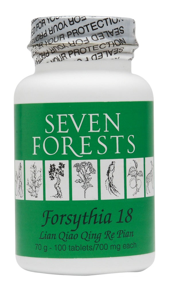 Forsythia 18 250 Tablets bottle
