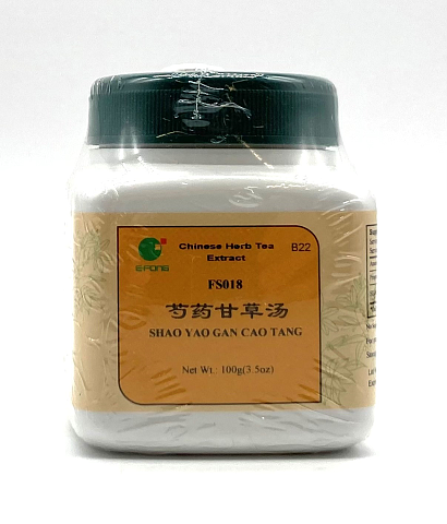 Shao Yao Gan Cao Tang - Chinese Peony & Licorice Combination, 100gm,(E-Fong) bottle