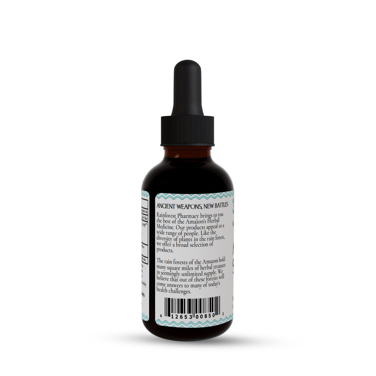 Rainforest Pharmacy Spiro Liquid Extract 4 oz | Synergistic Blend of 6 Rainforest Botanicals | Chanca Piedra, Bellaco Caspi, Tamamuri, Matico, Huacapu & Ajos Sacha Supplement Facts