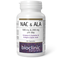 Bioclinic Naturals NAC & ALA 90 Capsules