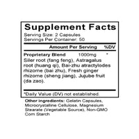 Sun Ten - Siler & Astragalus Formula Capsules/Yu Ping Feng San 765B